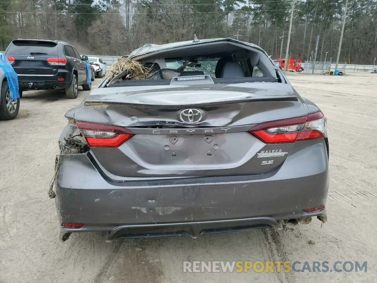 6 fotografías del automóvil dañado 4T1G11AKXNU001797 TOYOTA CAMRY 2022