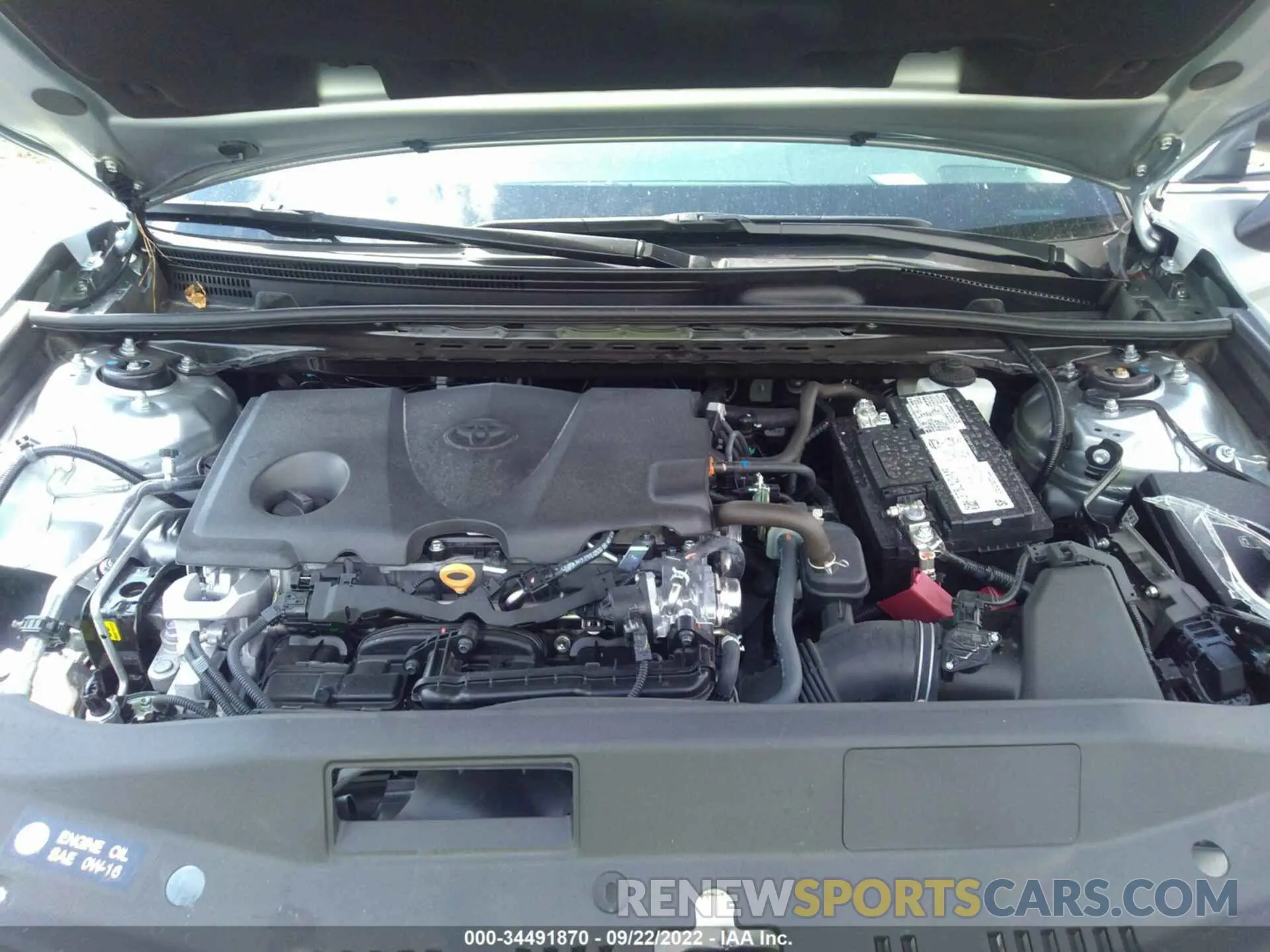 10 fotografías del automóvil dañado 4T1G11AKXNU068805 TOYOTA CAMRY 2022