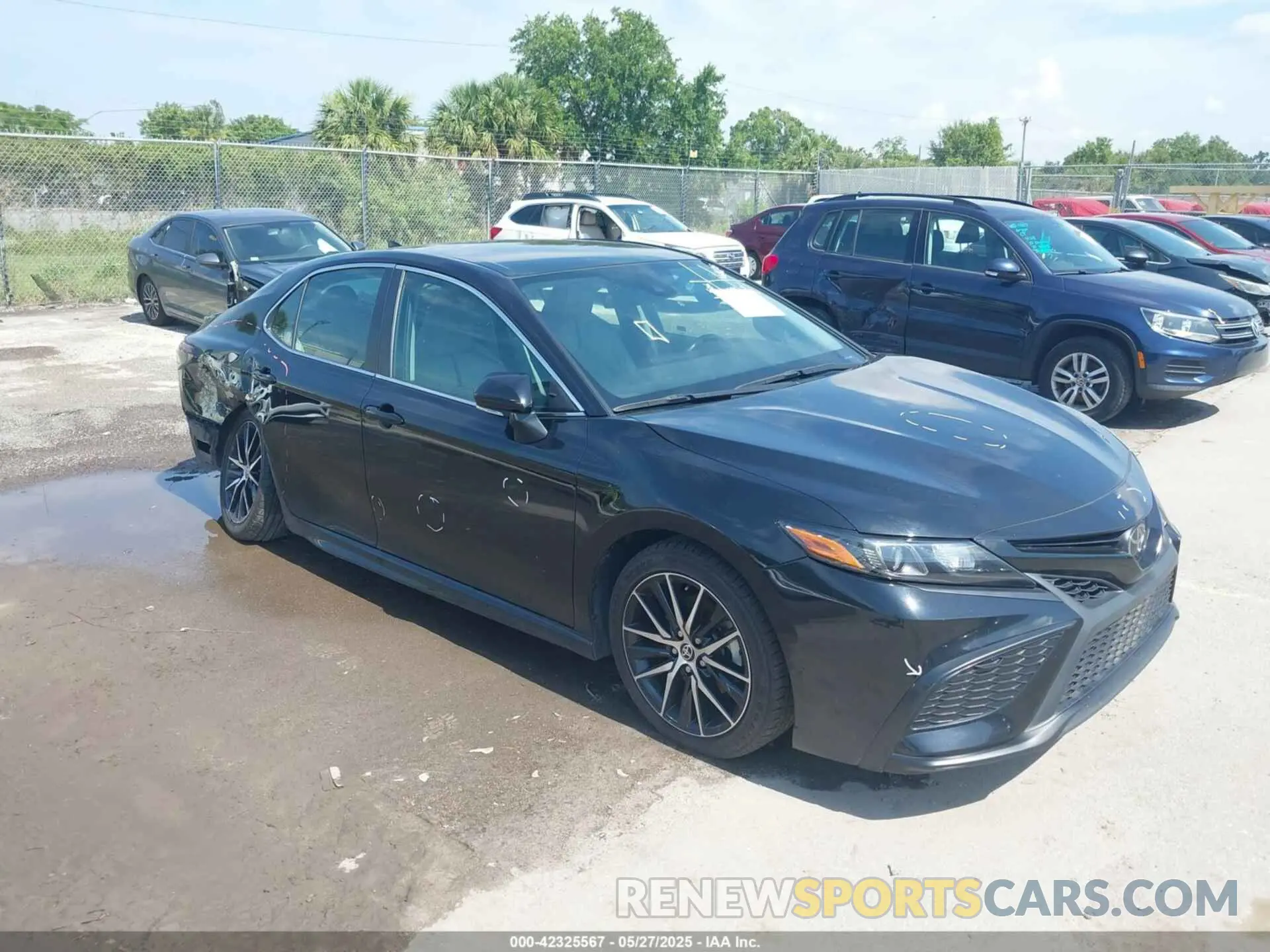 1 fotografías del automóvil dañado 4T1G11AKXNU642139 TOYOTA CAMRY 2022