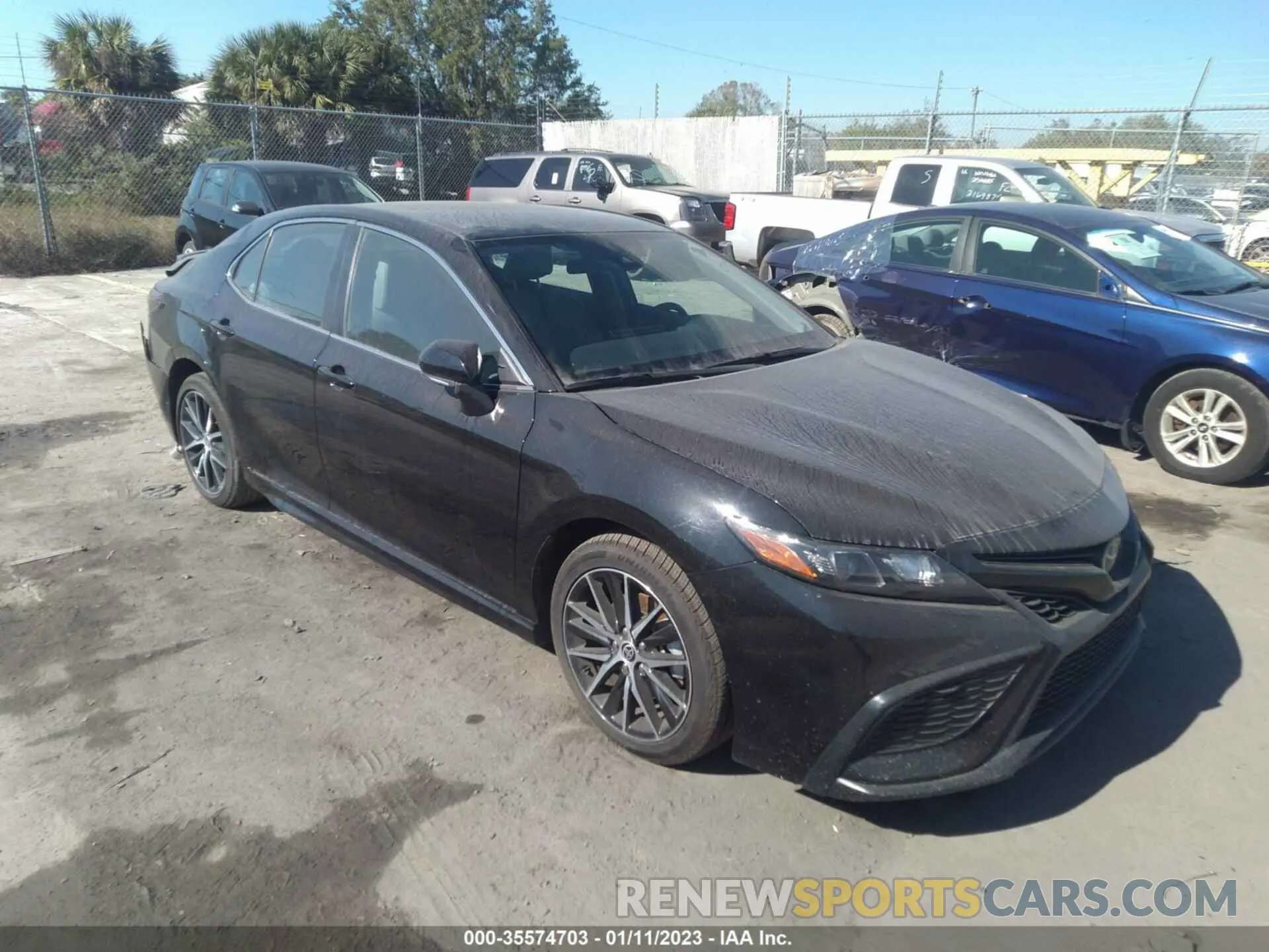 1 fotografías del automóvil dañado 4T1G11AKXNU643498 TOYOTA CAMRY 2022