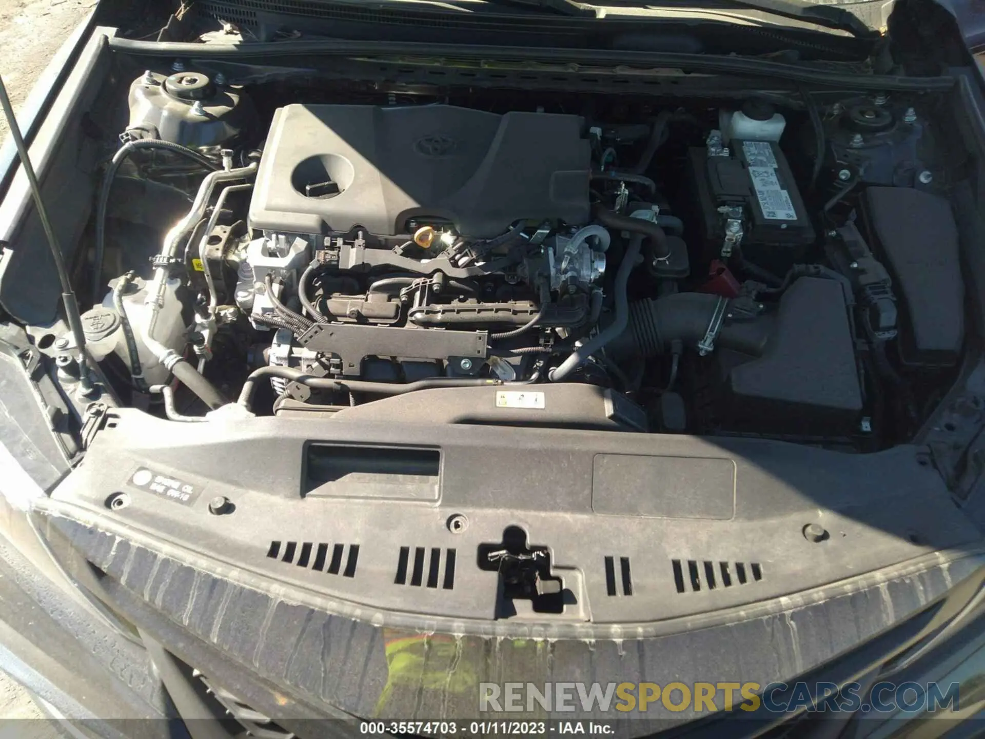 10 fotografías del automóvil dañado 4T1G11AKXNU643498 TOYOTA CAMRY 2022