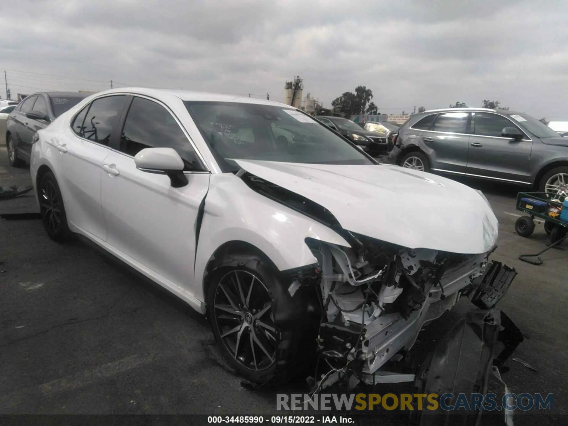 1 fotografías del automóvil dañado 4T1G11AKXNU657353 TOYOTA CAMRY 2022