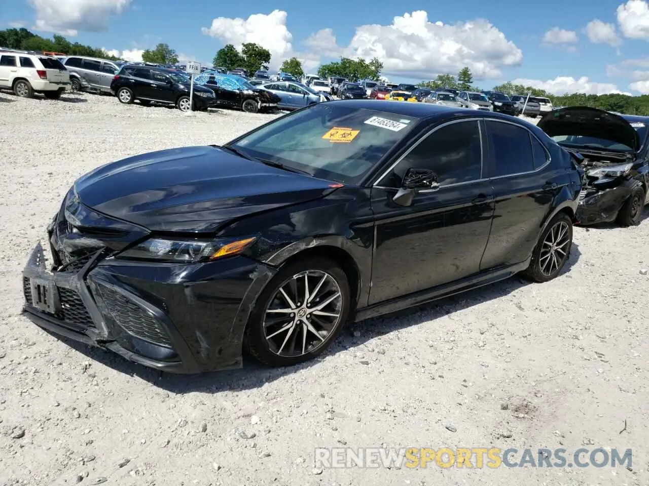 1 fotografías del automóvil dañado 4T1G11AKXNU700010 TOYOTA CAMRY 2022