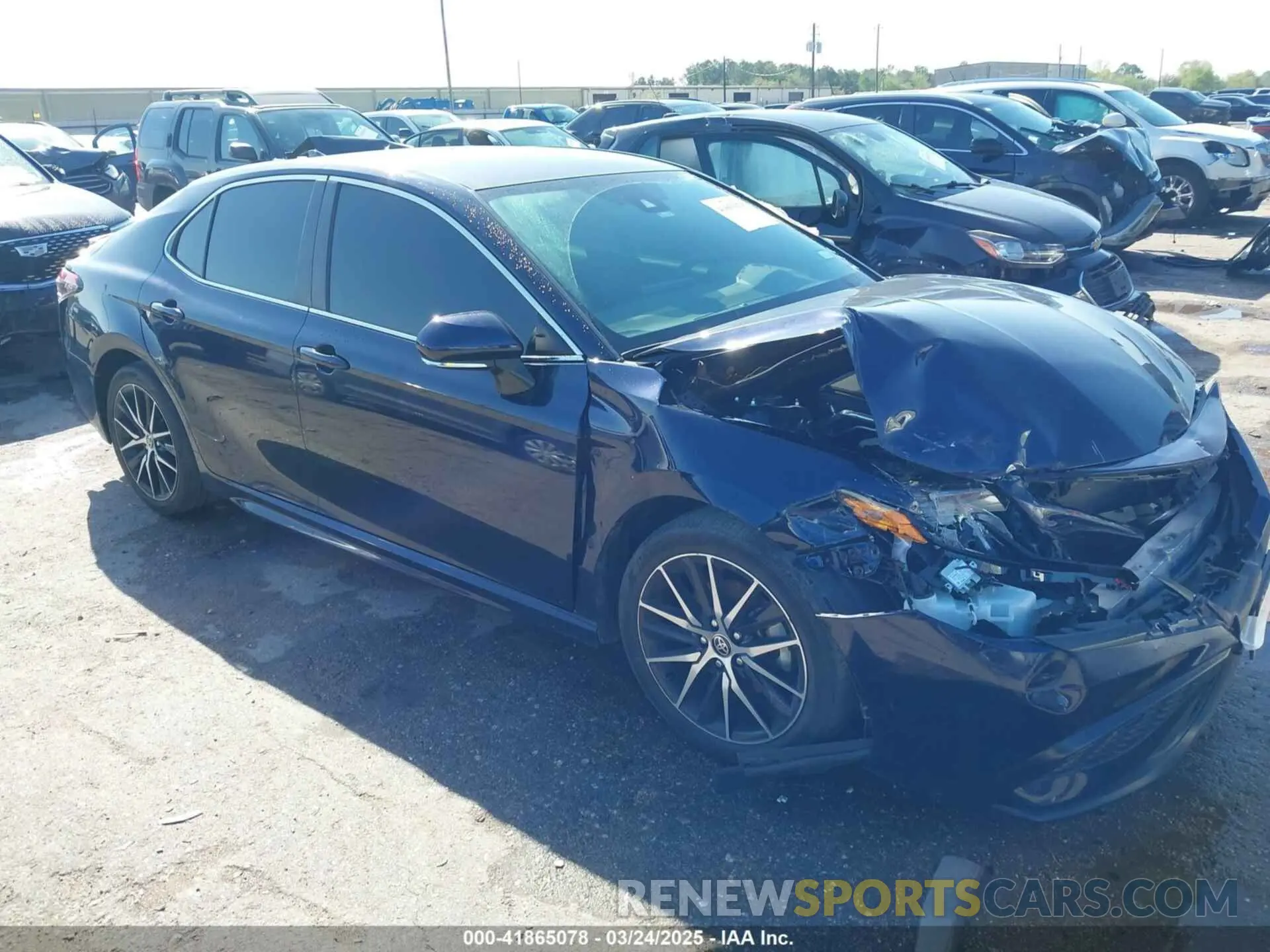 1 fotografías del automóvil dañado 4T1G11BK1NU062065 TOYOTA CAMRY 2022