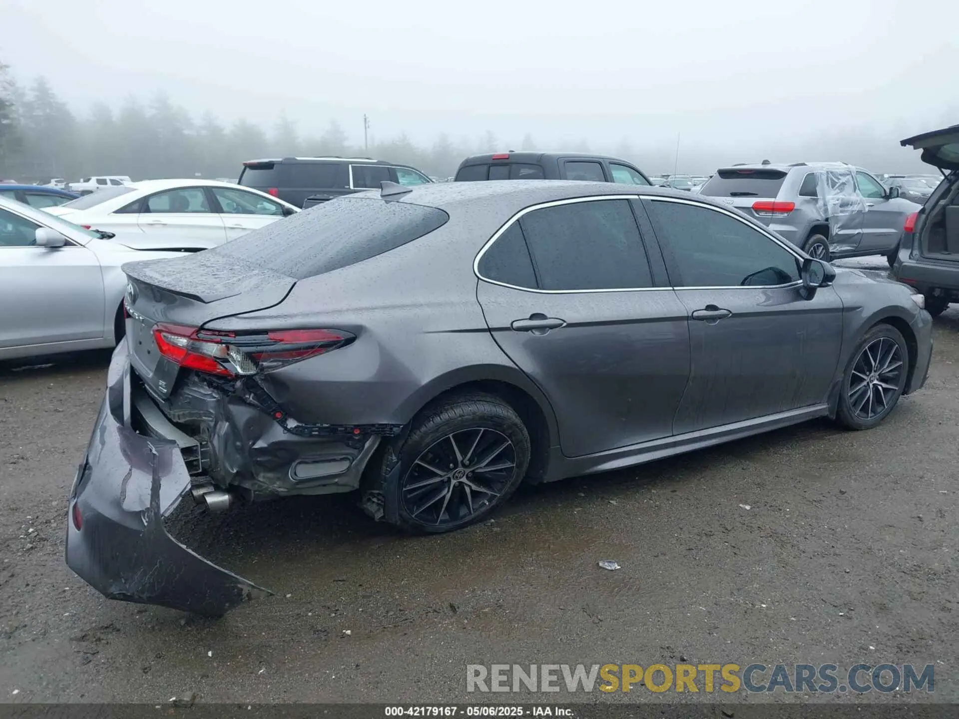 6 fotografías del automóvil dañado 4T1G11BK1NU068450 TOYOTA CAMRY 2022
