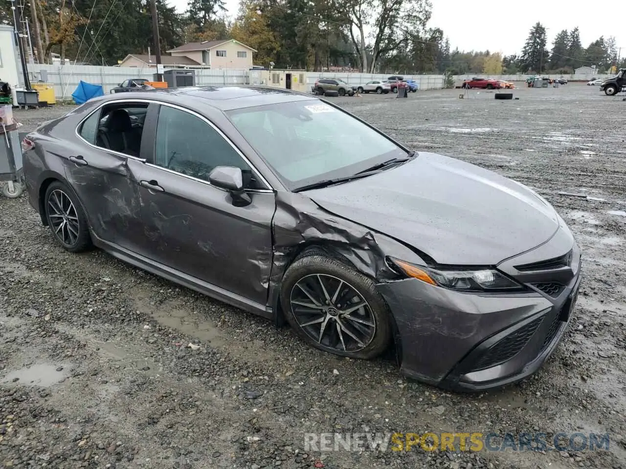 4 fotografías del automóvil dañado 4T1G11BK3NU051391 TOYOTA CAMRY 2022