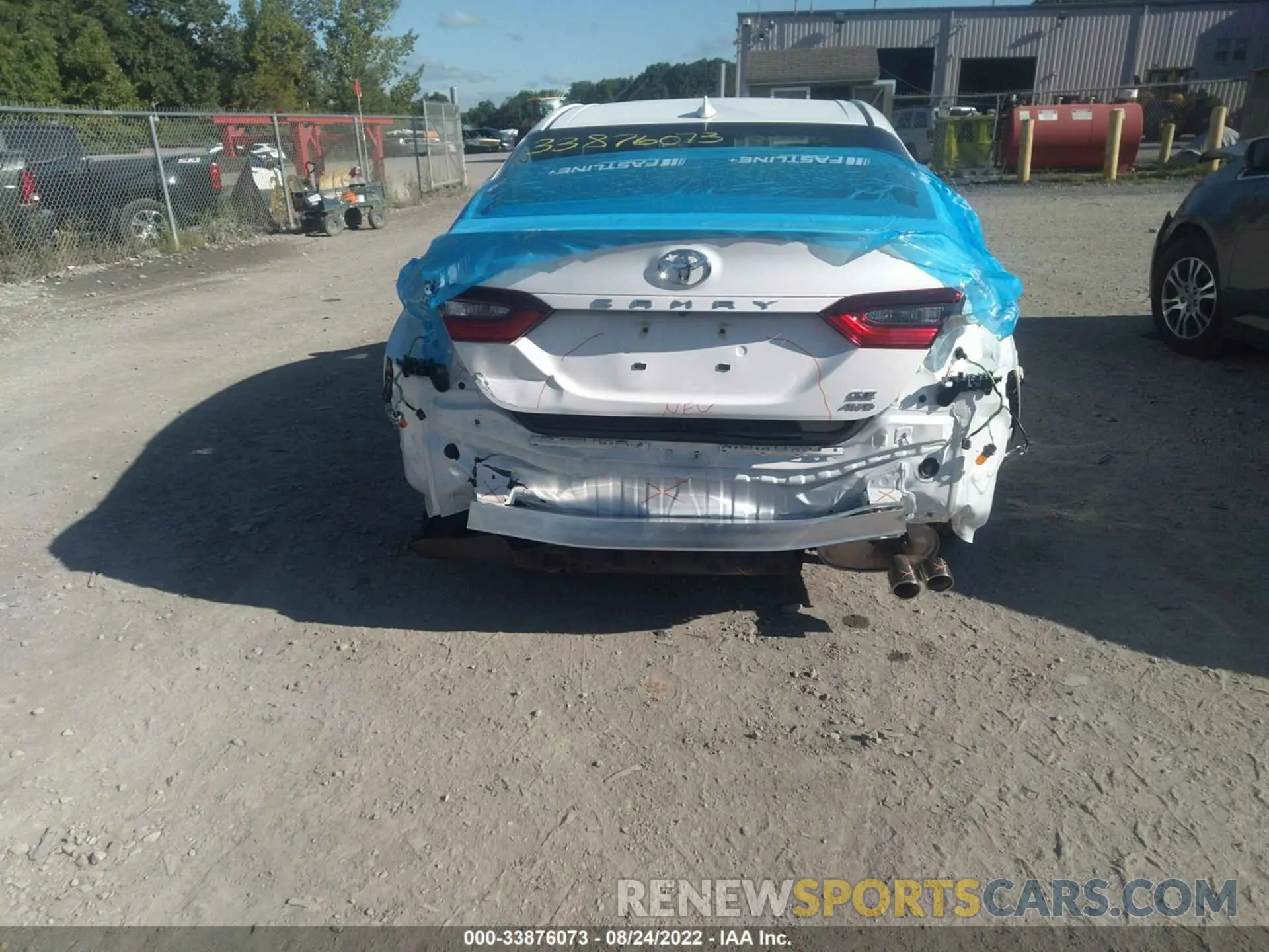 6 fotografías del automóvil dañado 4T1G11BK6NU063566 TOYOTA CAMRY 2022