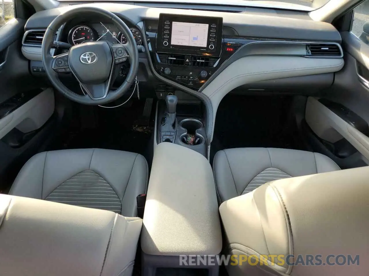 8 fotografías del automóvil dañado 4T1G11BK7NU071689 TOYOTA CAMRY 2022