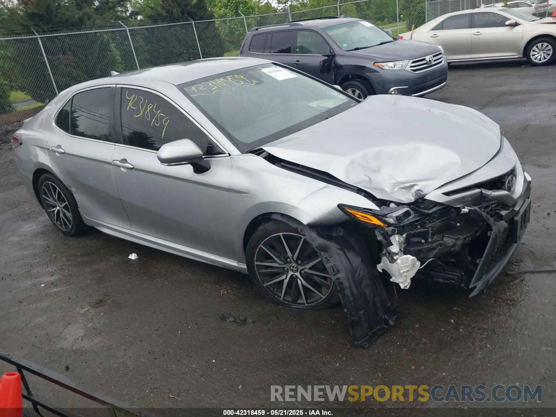 1 fotografías del automóvil dañado 4T1G11BK9NU060998 TOYOTA CAMRY 2022