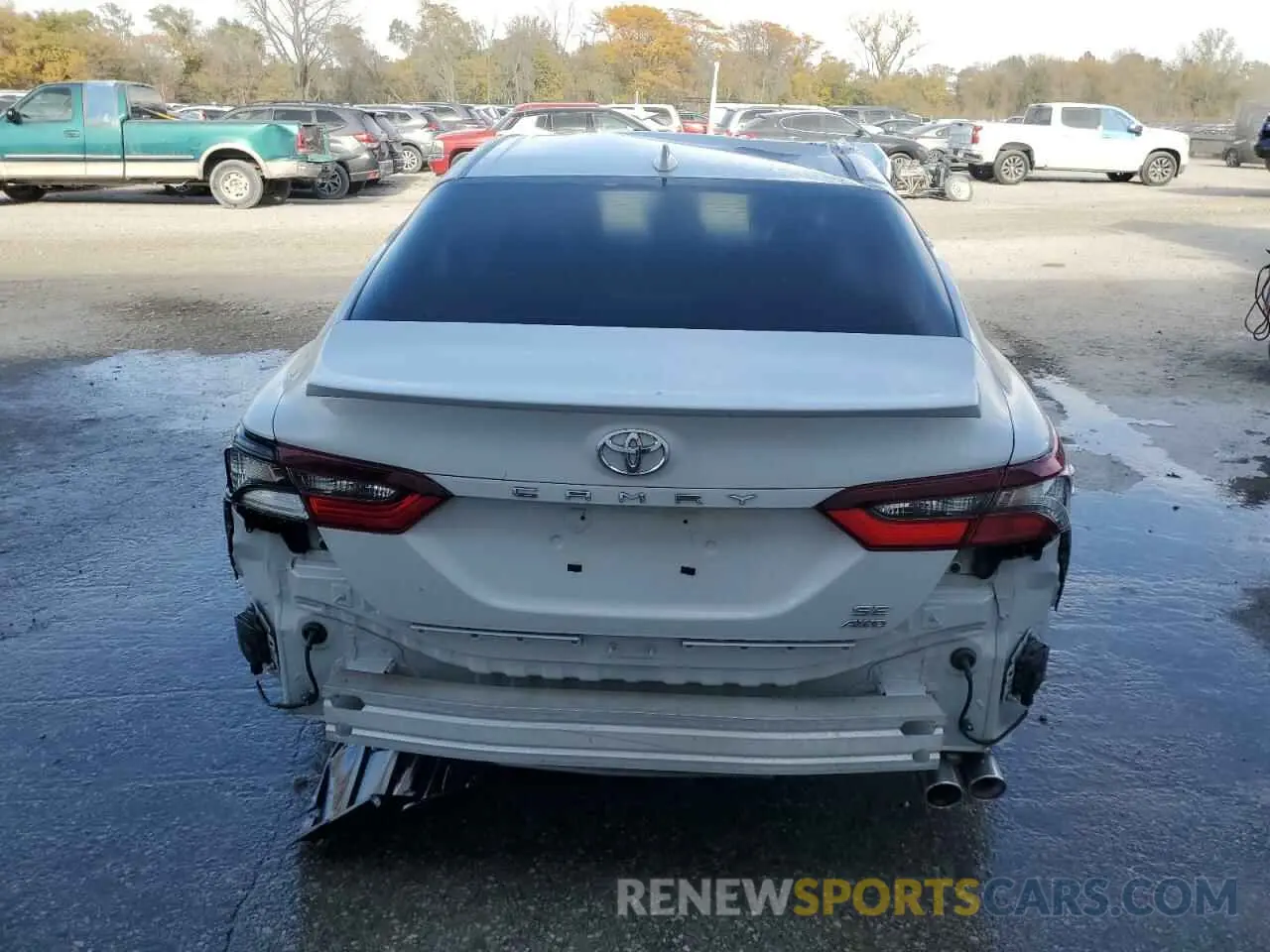 6 fotografías del automóvil dañado 4T1G11BKXNU050559 TOYOTA CAMRY 2022