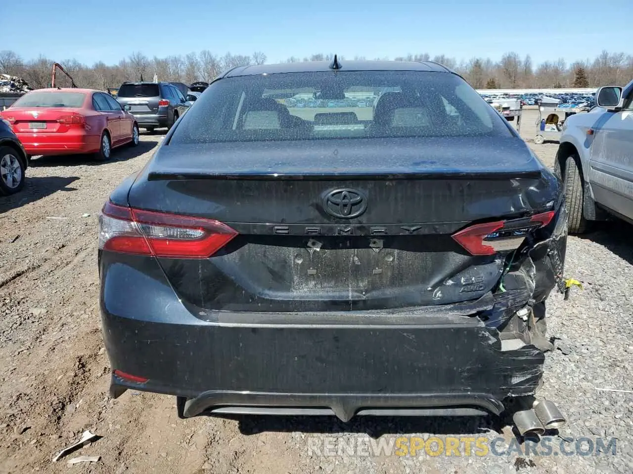 6 fotografías del automóvil dañado 4T1G11BKXNU051498 TOYOTA CAMRY 2022