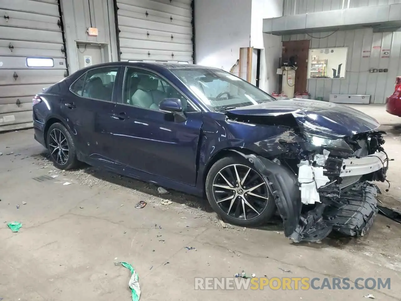 4 fotografías del automóvil dañado 4T1G11BKXNU062789 TOYOTA CAMRY 2022
