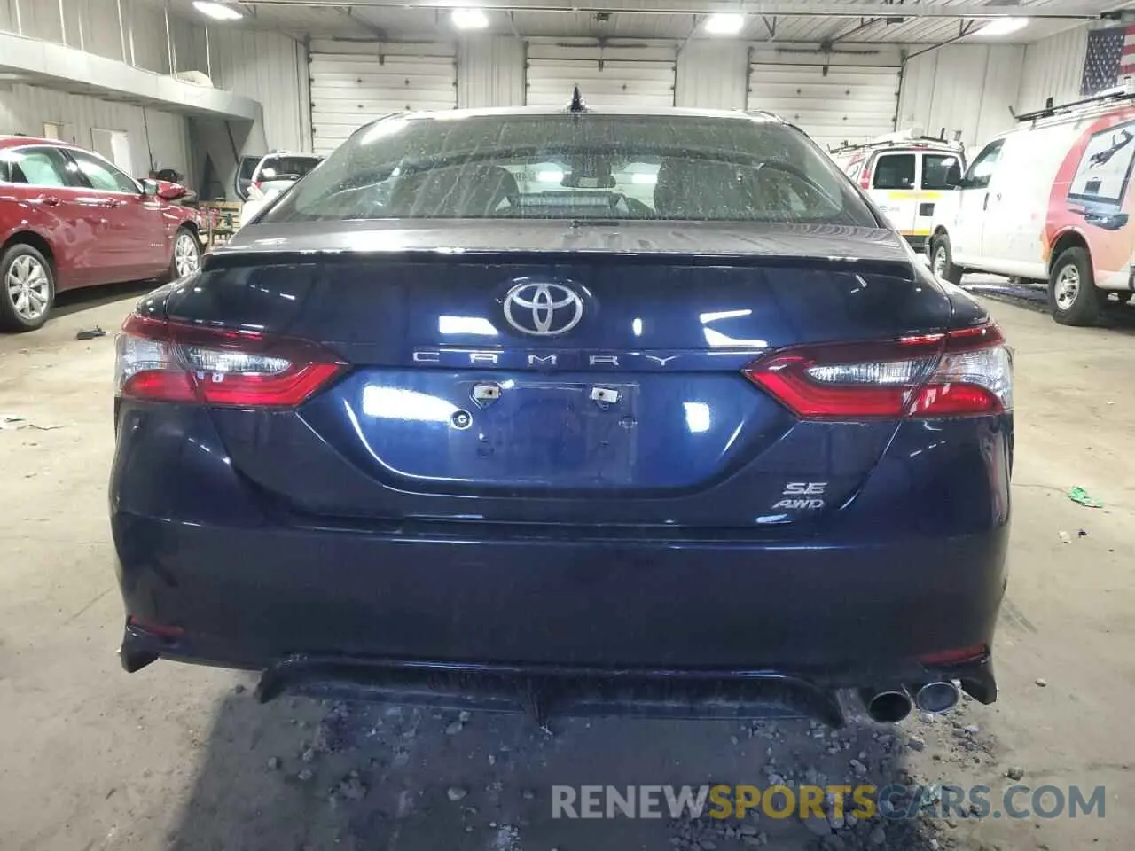 6 fotografías del automóvil dañado 4T1G11BKXNU062789 TOYOTA CAMRY 2022