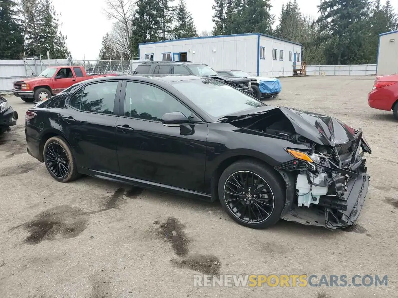 4 fotografías del automóvil dañado 4T1G31AK0NU034396 TOYOTA CAMRY 2022
