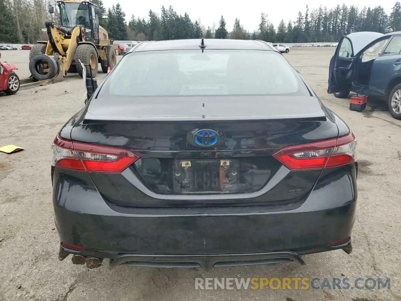 6 fotografías del automóvil dañado 4T1G31AK0NU034396 TOYOTA CAMRY 2022