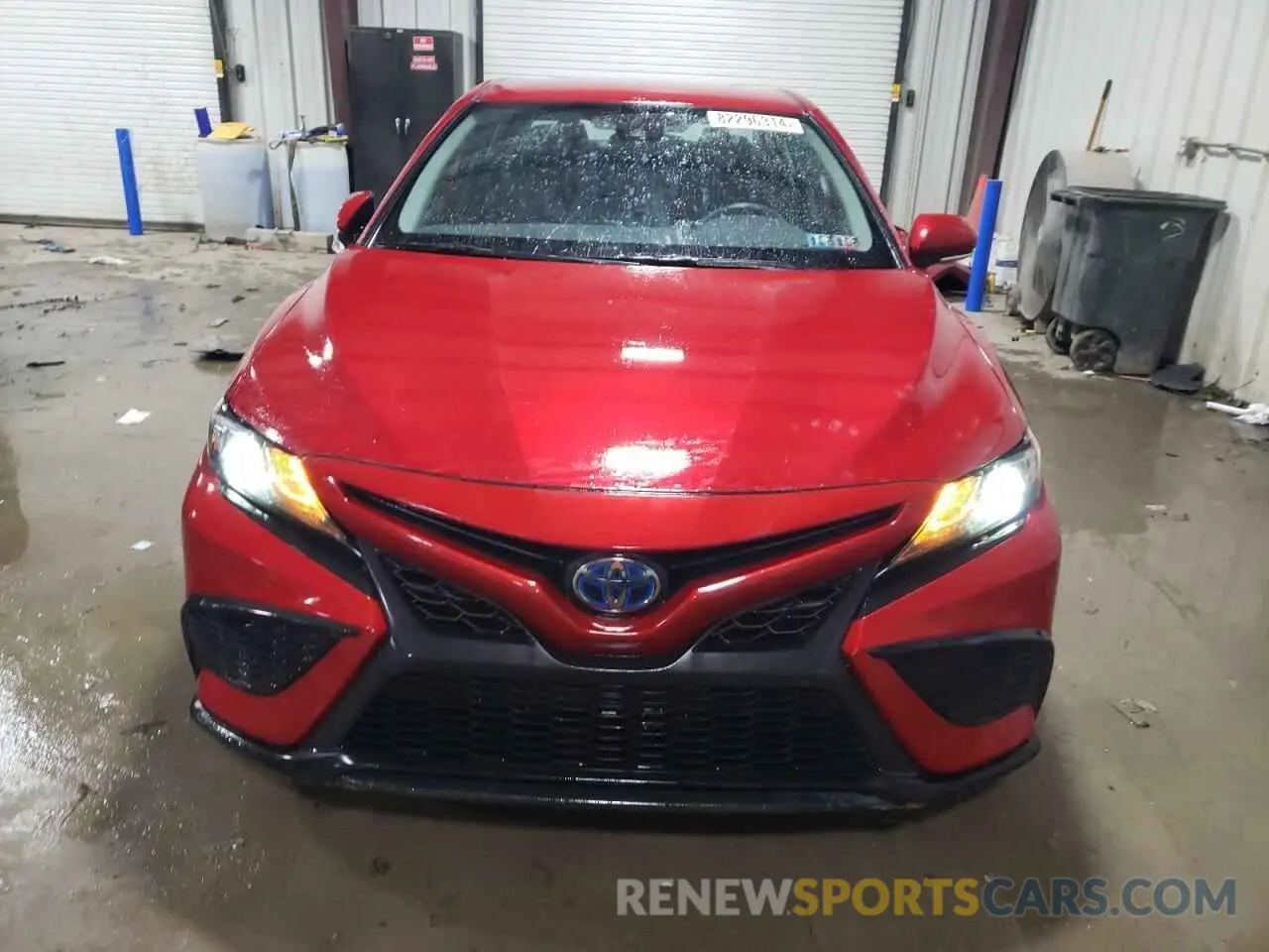 5 fotografías del automóvil dañado 4T1G31AK0NU037427 TOYOTA CAMRY 2022