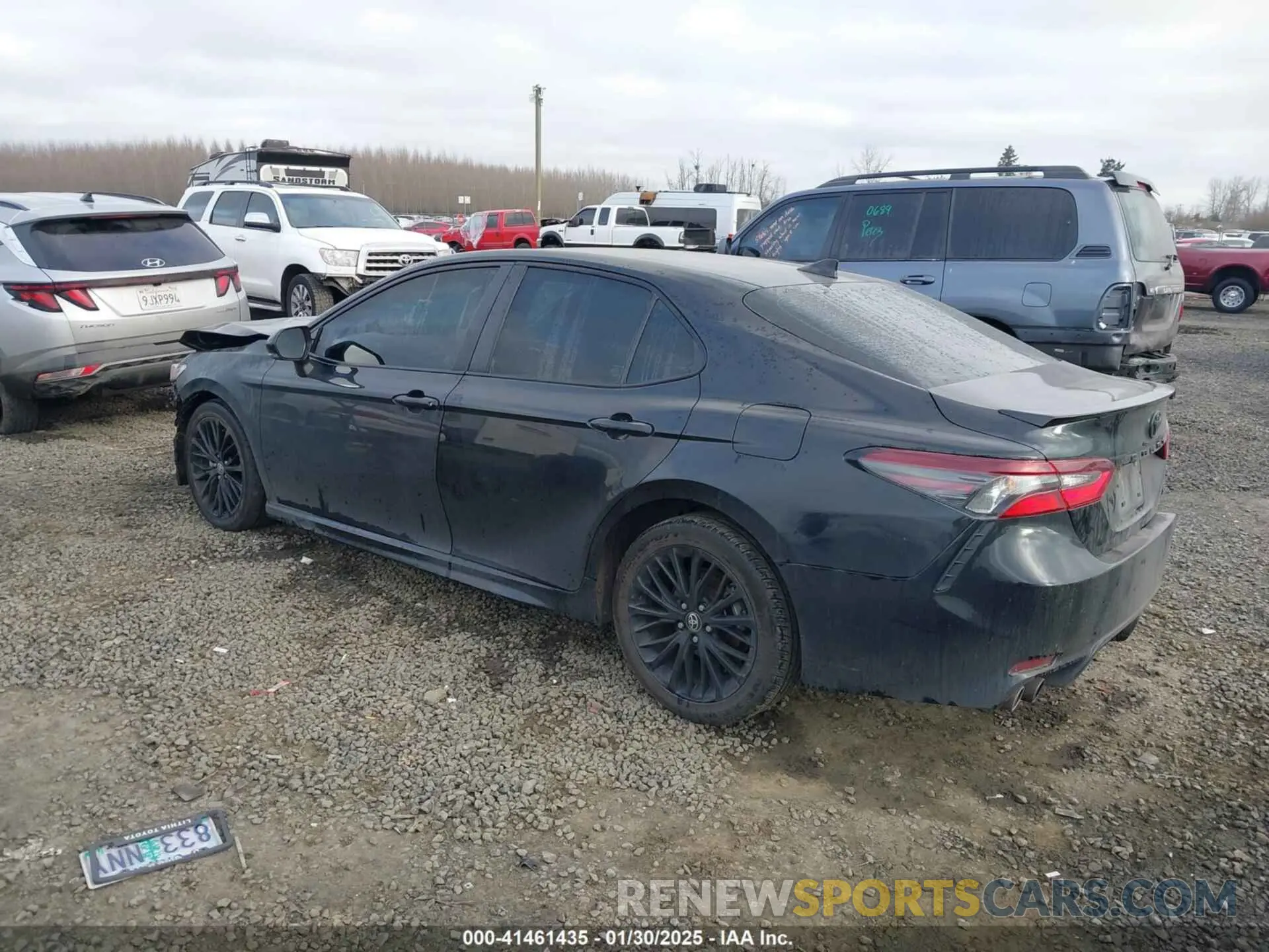 3 fotografías del automóvil dañado 4T1G31AK0NU040196 TOYOTA CAMRY 2022