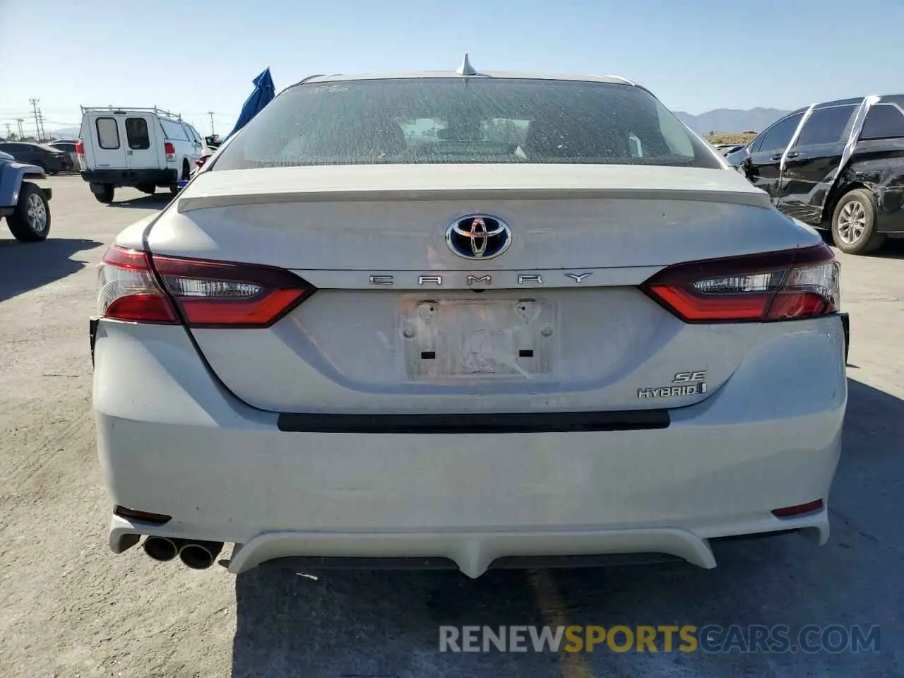 6 fotografías del automóvil dañado 4T1G31AK1NU045097 TOYOTA CAMRY 2022