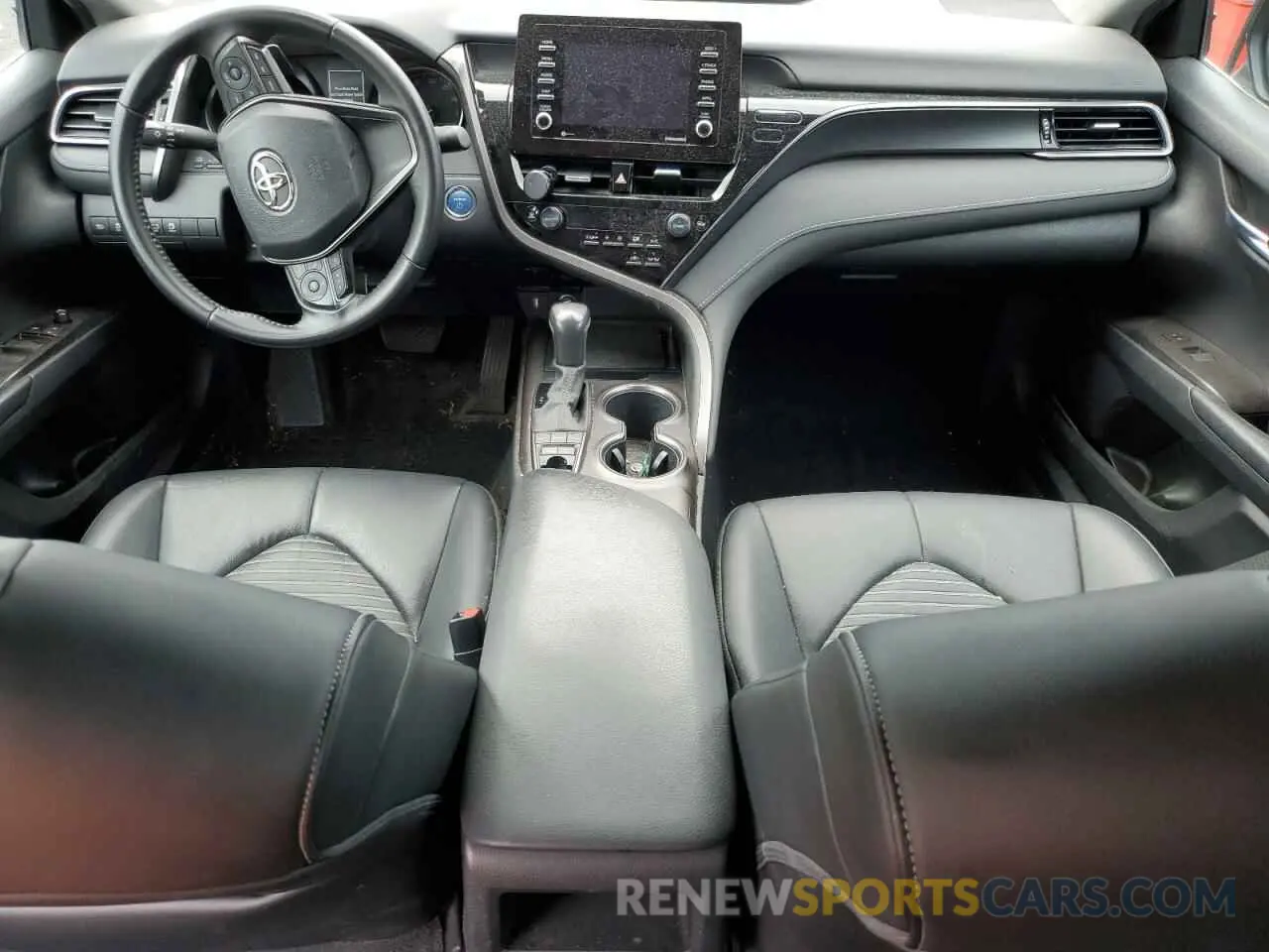 8 fotografías del automóvil dañado 4T1G31AK3NU576589 TOYOTA CAMRY 2022
