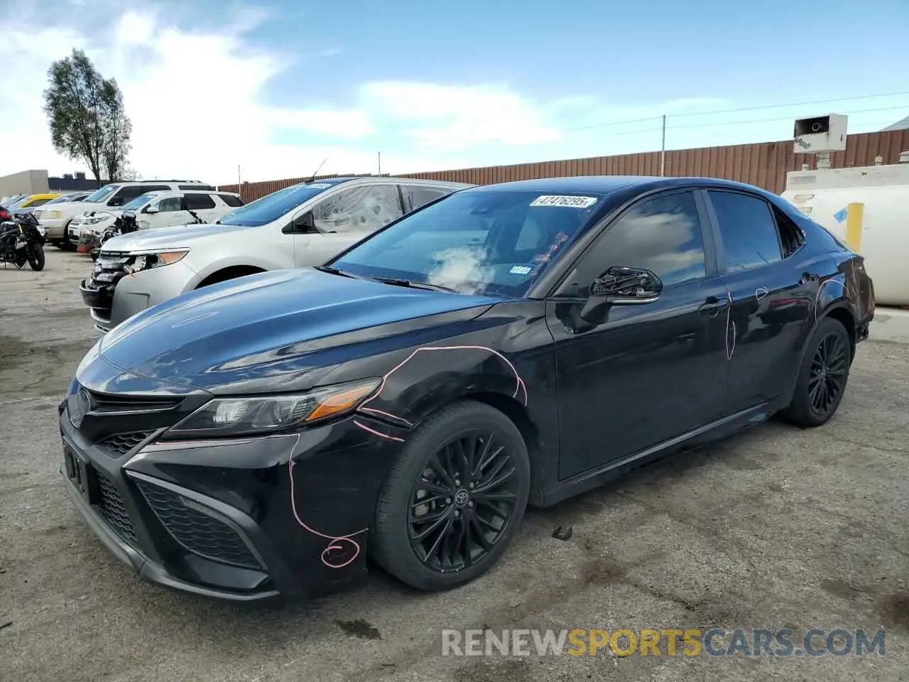 1 fotografías del automóvil dañado 4T1G31AK4NU035129 TOYOTA CAMRY 2022