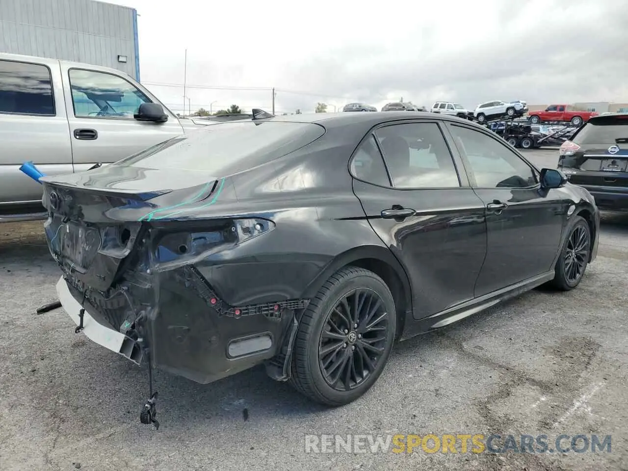 3 fotografías del automóvil dañado 4T1G31AK4NU035129 TOYOTA CAMRY 2022