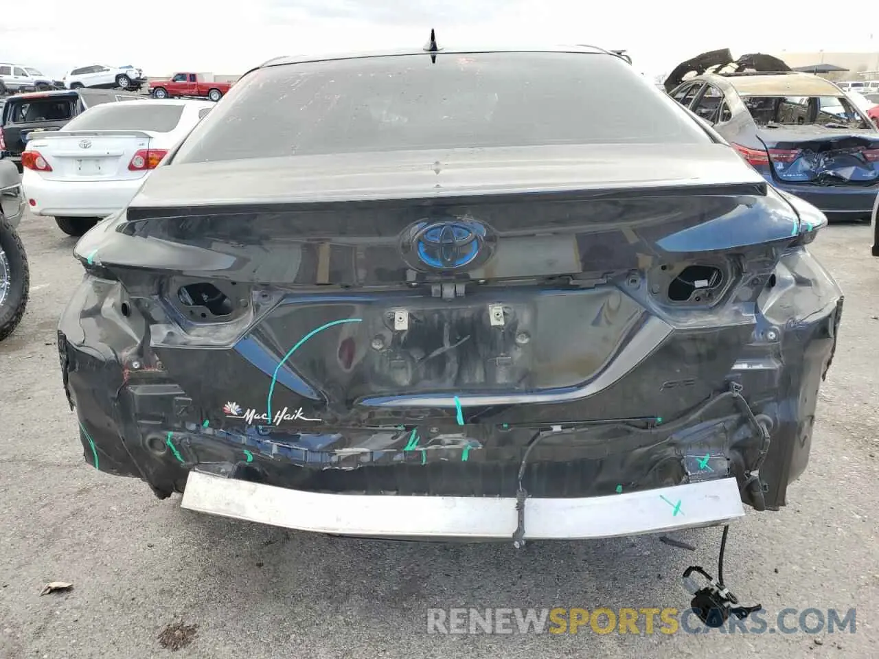 6 fotografías del automóvil dañado 4T1G31AK4NU035129 TOYOTA CAMRY 2022
