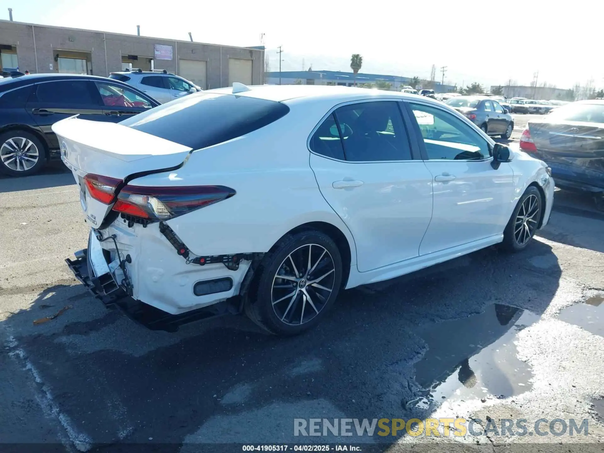 4 fotografías del automóvil dañado 4T1G31AK4NU595605 TOYOTA CAMRY 2022