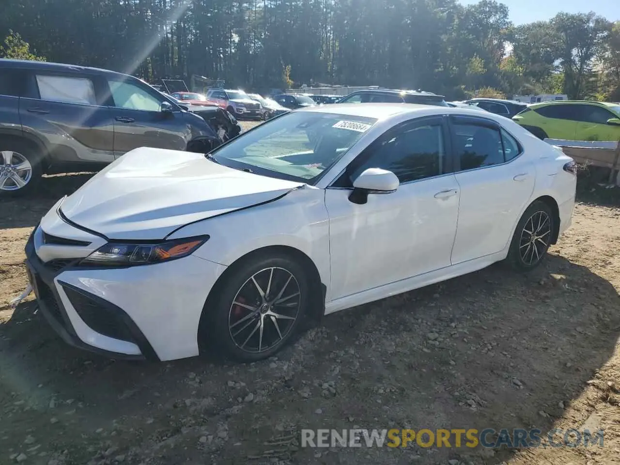 1 fotografías del automóvil dañado 4T1G31AK5NU570759 TOYOTA CAMRY 2022