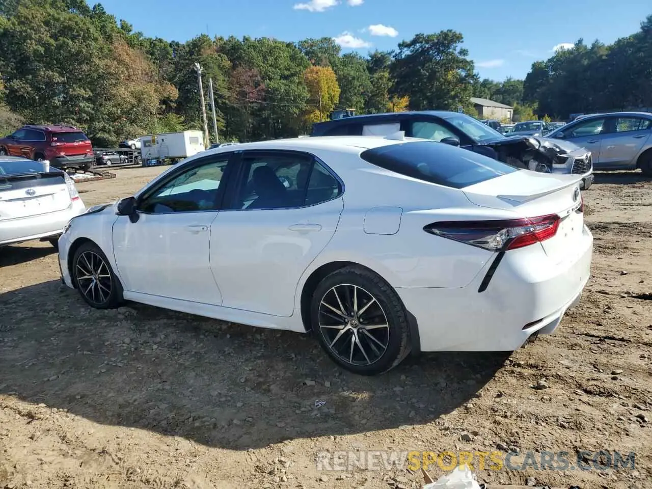 2 fotografías del automóvil dañado 4T1G31AK5NU570759 TOYOTA CAMRY 2022