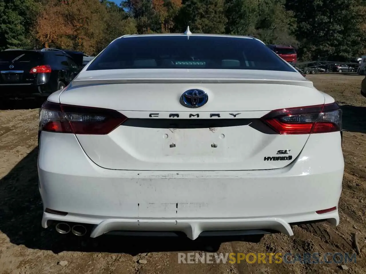 6 fotografías del automóvil dañado 4T1G31AK5NU570759 TOYOTA CAMRY 2022