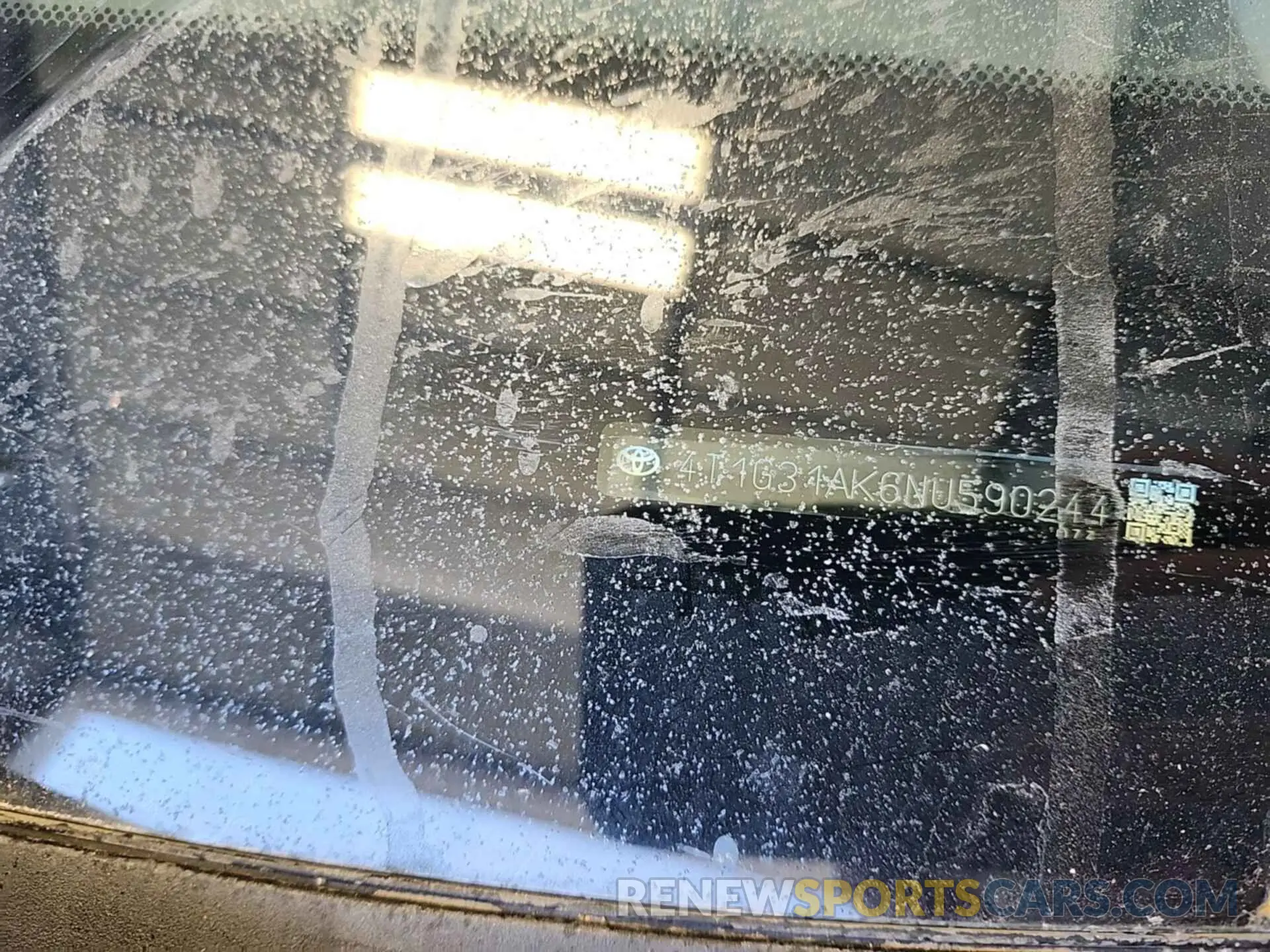 30 fotografías del automóvil dañado 4T1G31AK6NU590244 TOYOTA CAMRY 2022