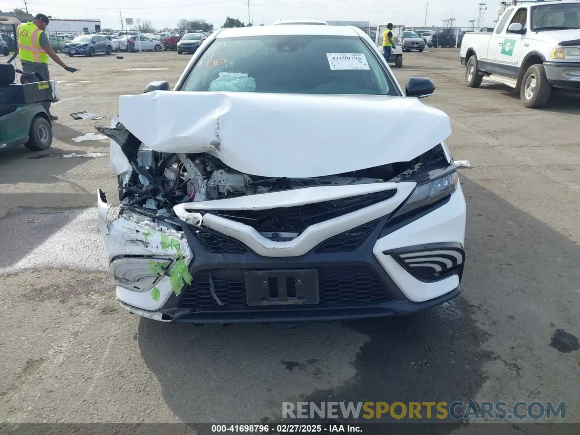 6 fotografías del automóvil dañado 4T1G31AK7NU039045 TOYOTA CAMRY 2022