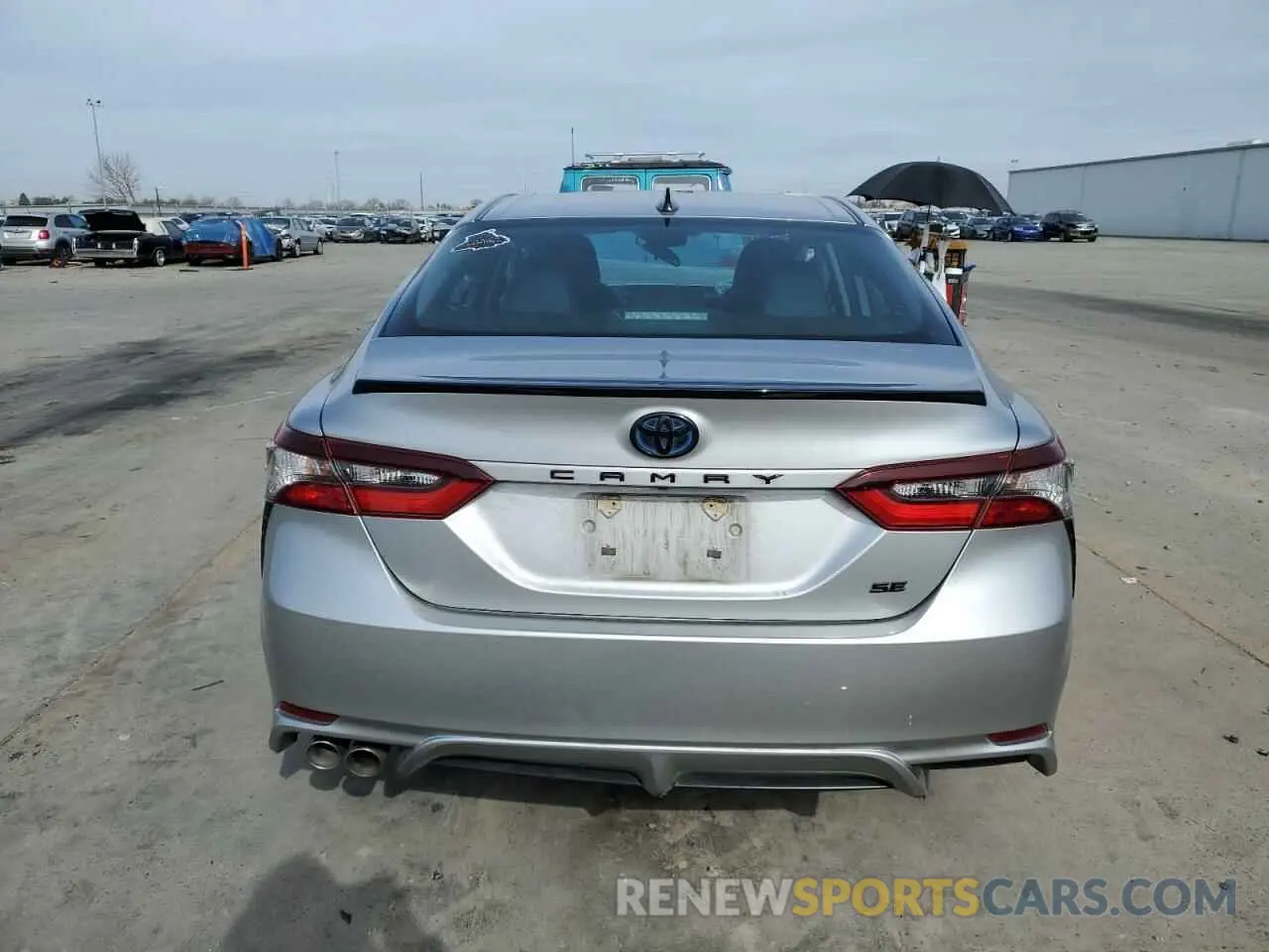 6 fotografías del automóvil dañado 4T1G31AK7NU042348 TOYOTA CAMRY 2022