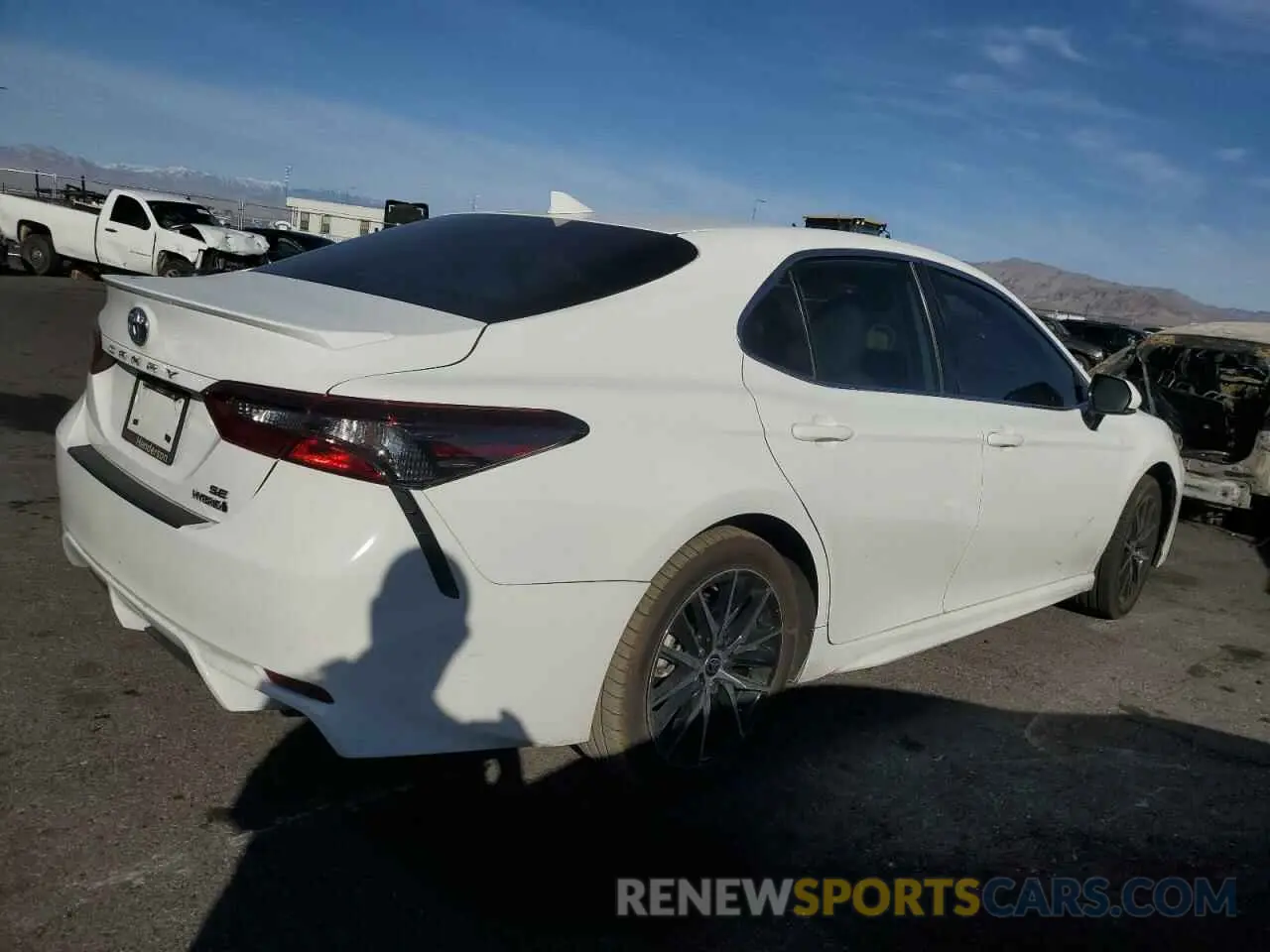 3 fotografías del automóvil dañado 4T1G31AK8NU584154 TOYOTA CAMRY 2022