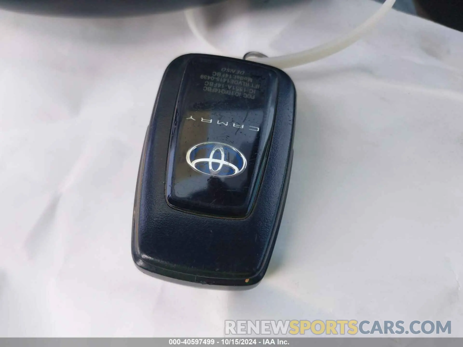 11 fotografías del automóvil dañado 4T1G31AK8NU597941 TOYOTA CAMRY 2022