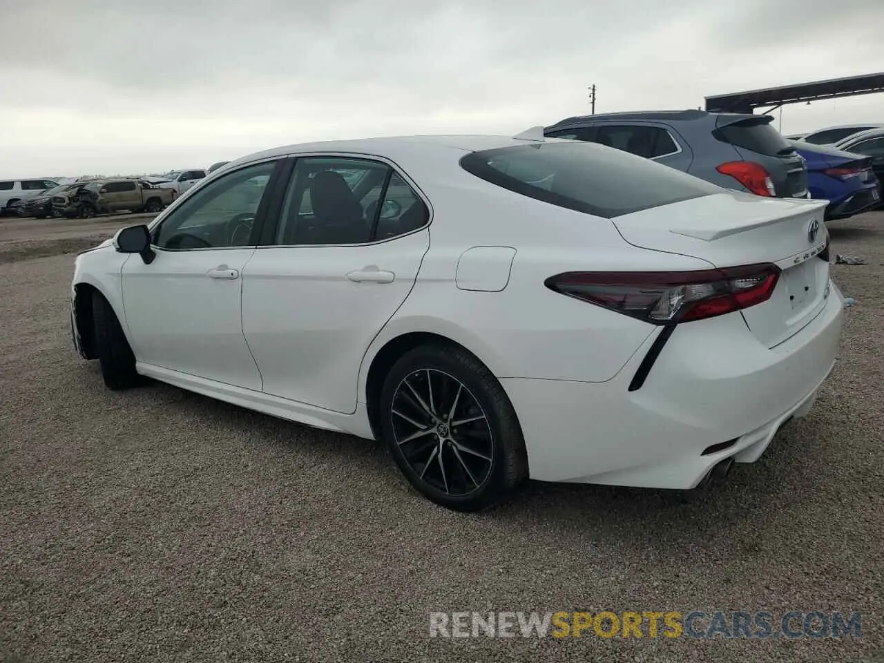 2 fotografías del automóvil dañado 4T1G31AK9NU597690 TOYOTA CAMRY 2022