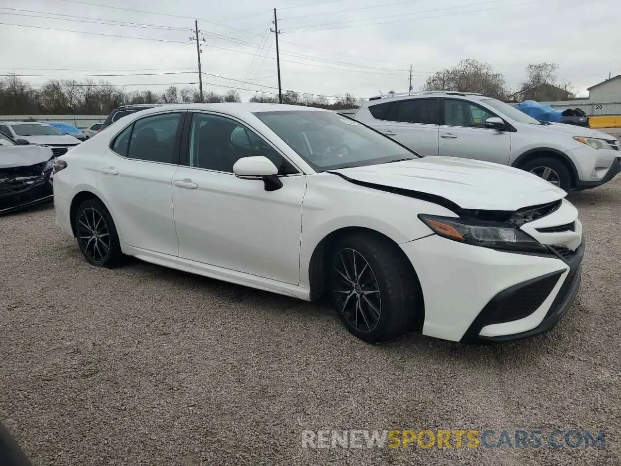 4 fotografías del automóvil dañado 4T1G31AK9NU597690 TOYOTA CAMRY 2022