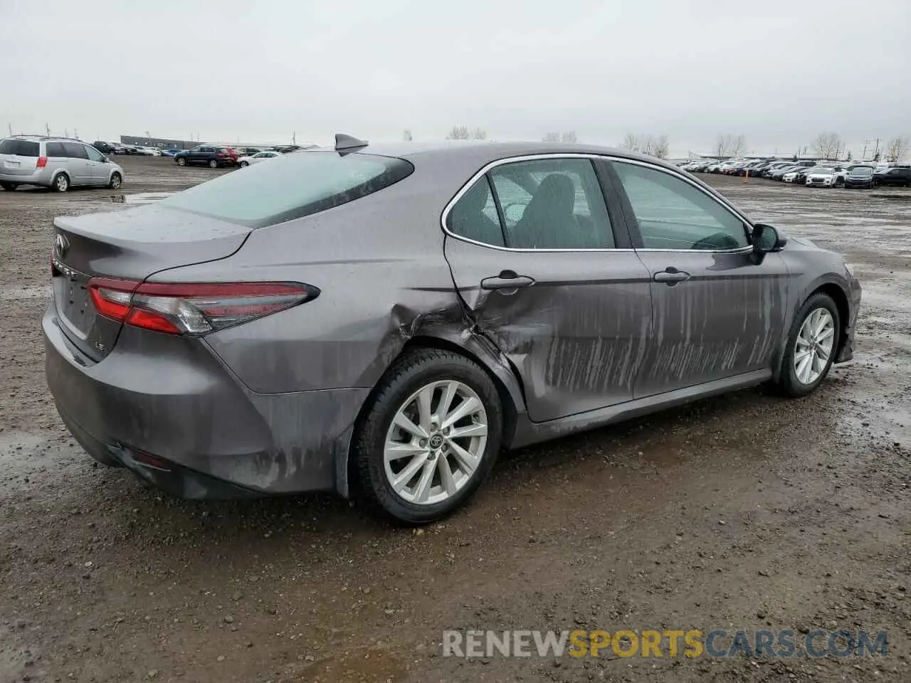 3 fotografías del automóvil dañado 4T1H11AK7NU056082 TOYOTA CAMRY 2022