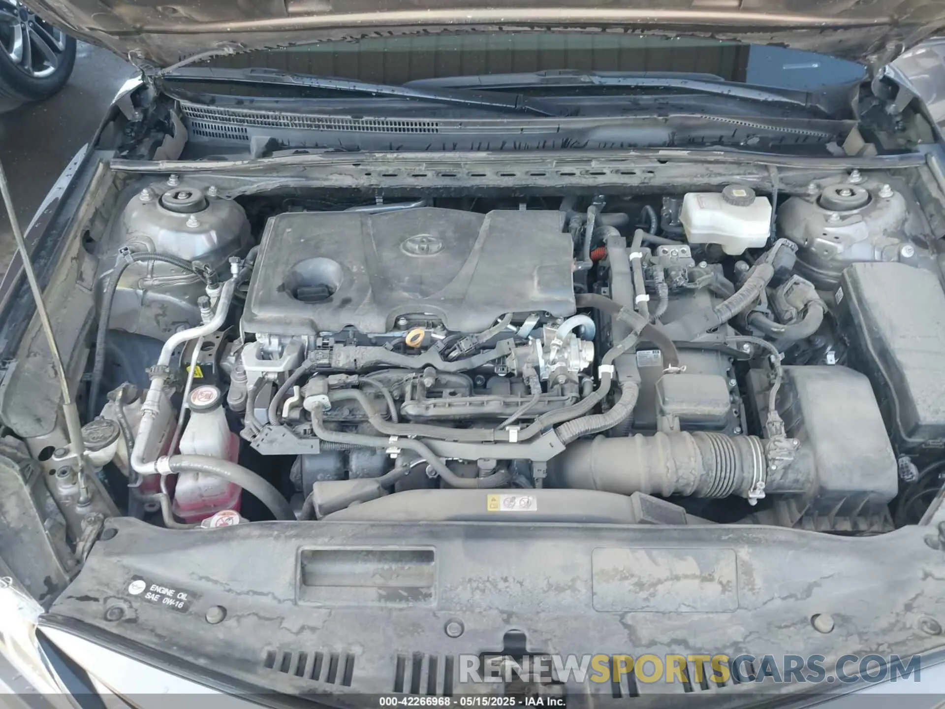 10 fotografías del automóvil dañado 4T1H31AK2NU572683 TOYOTA CAMRY 2022