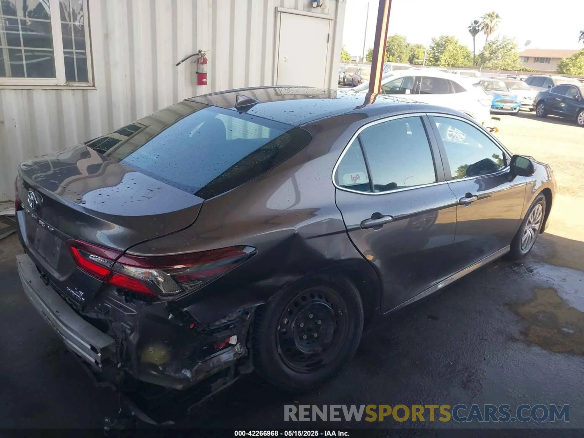 4 fotografías del automóvil dañado 4T1H31AK2NU572683 TOYOTA CAMRY 2022