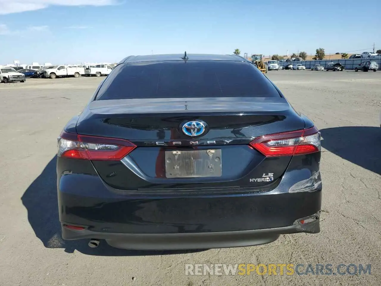 6 fotografías del automóvil dañado 4T1H31AK4NU599951 TOYOTA CAMRY 2022