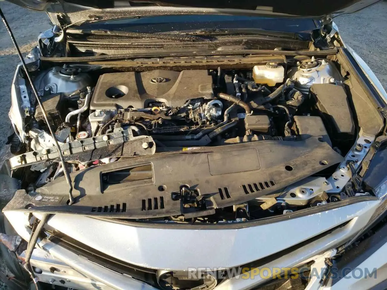 11 fotografías del automóvil dañado 4T1K31AK0NU593134 TOYOTA CAMRY 2022