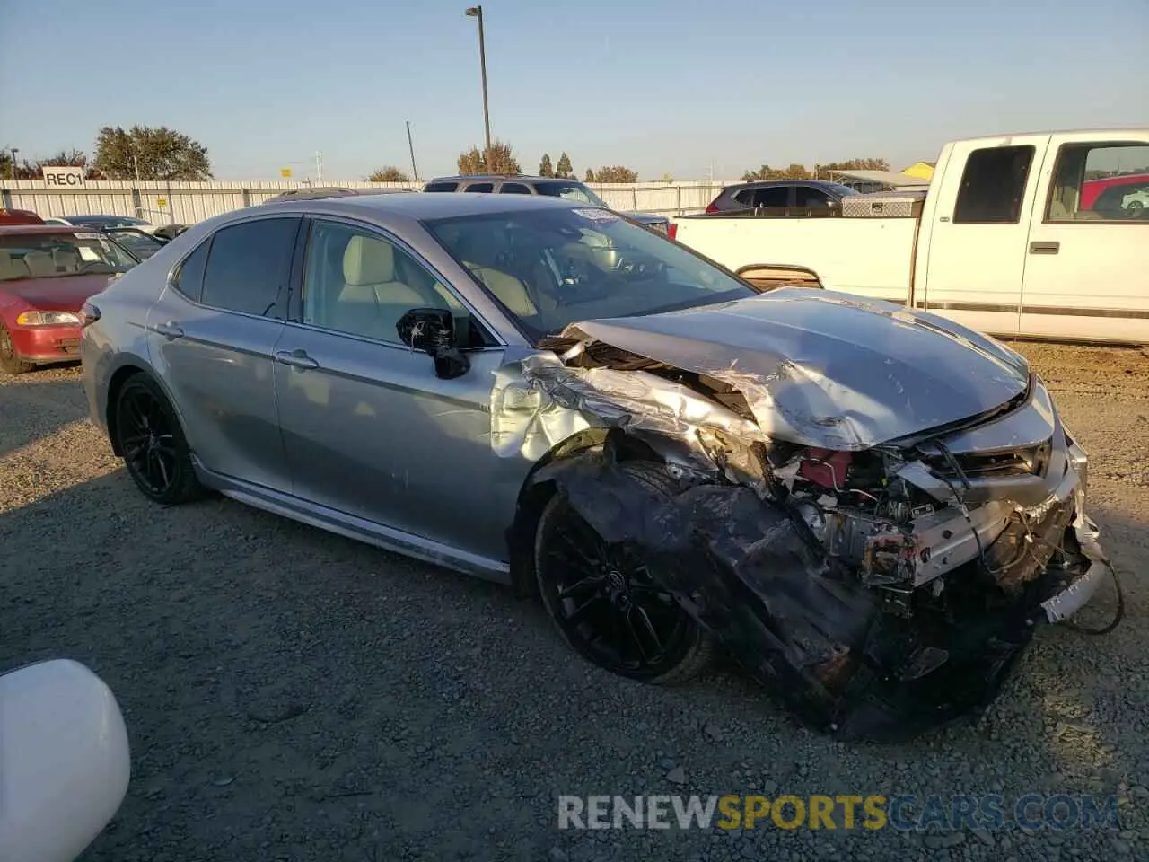 4 fotografías del automóvil dañado 4T1K31AK0NU593134 TOYOTA CAMRY 2022