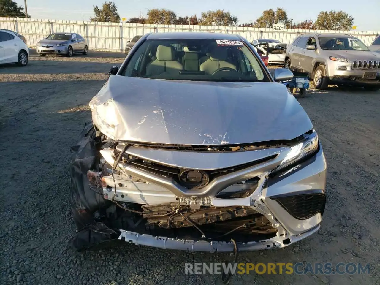5 fotografías del automóvil dañado 4T1K31AK0NU593134 TOYOTA CAMRY 2022