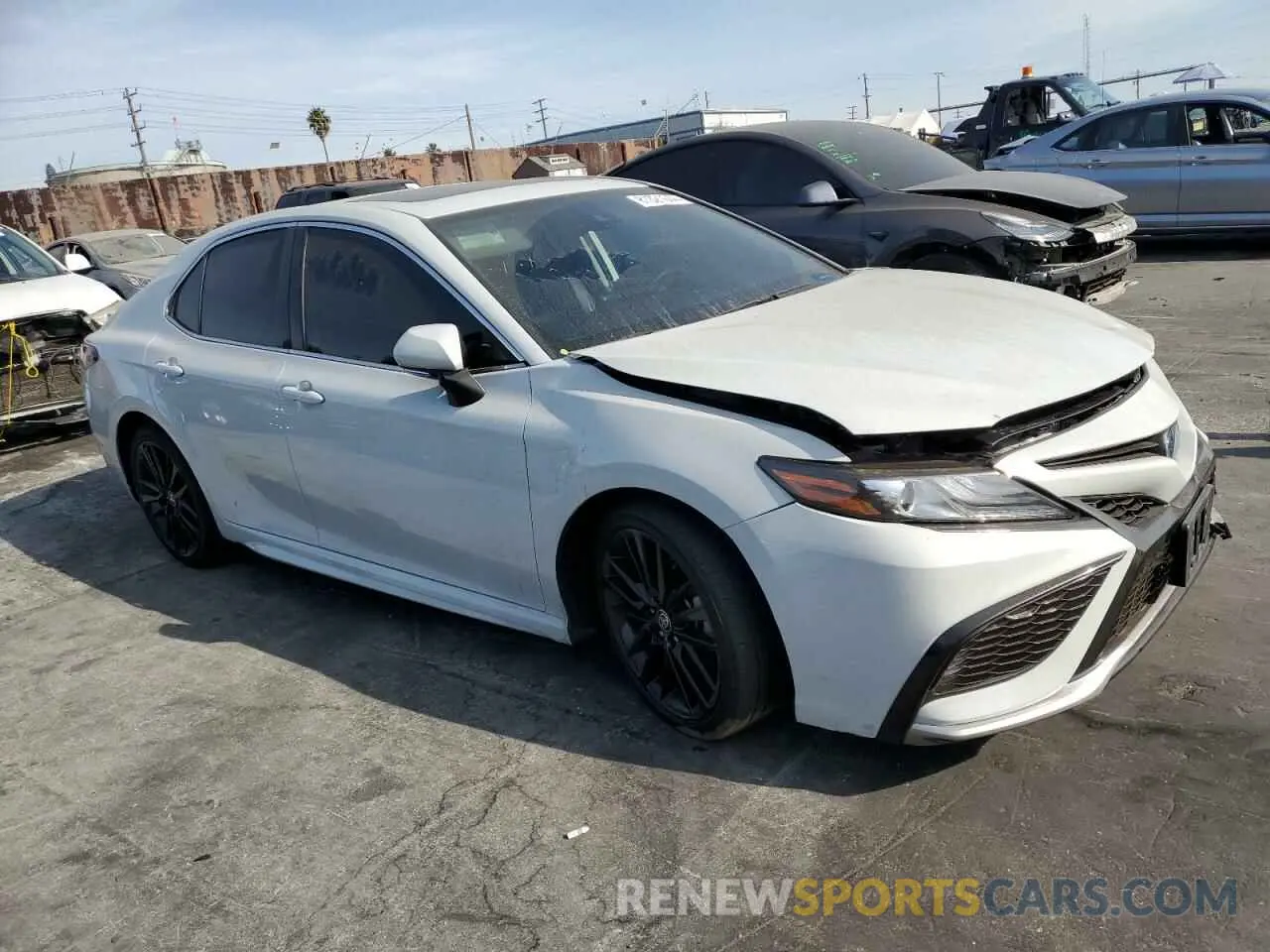 4 fotografías del automóvil dañado 4T1K31AK1NU035678 TOYOTA CAMRY 2022