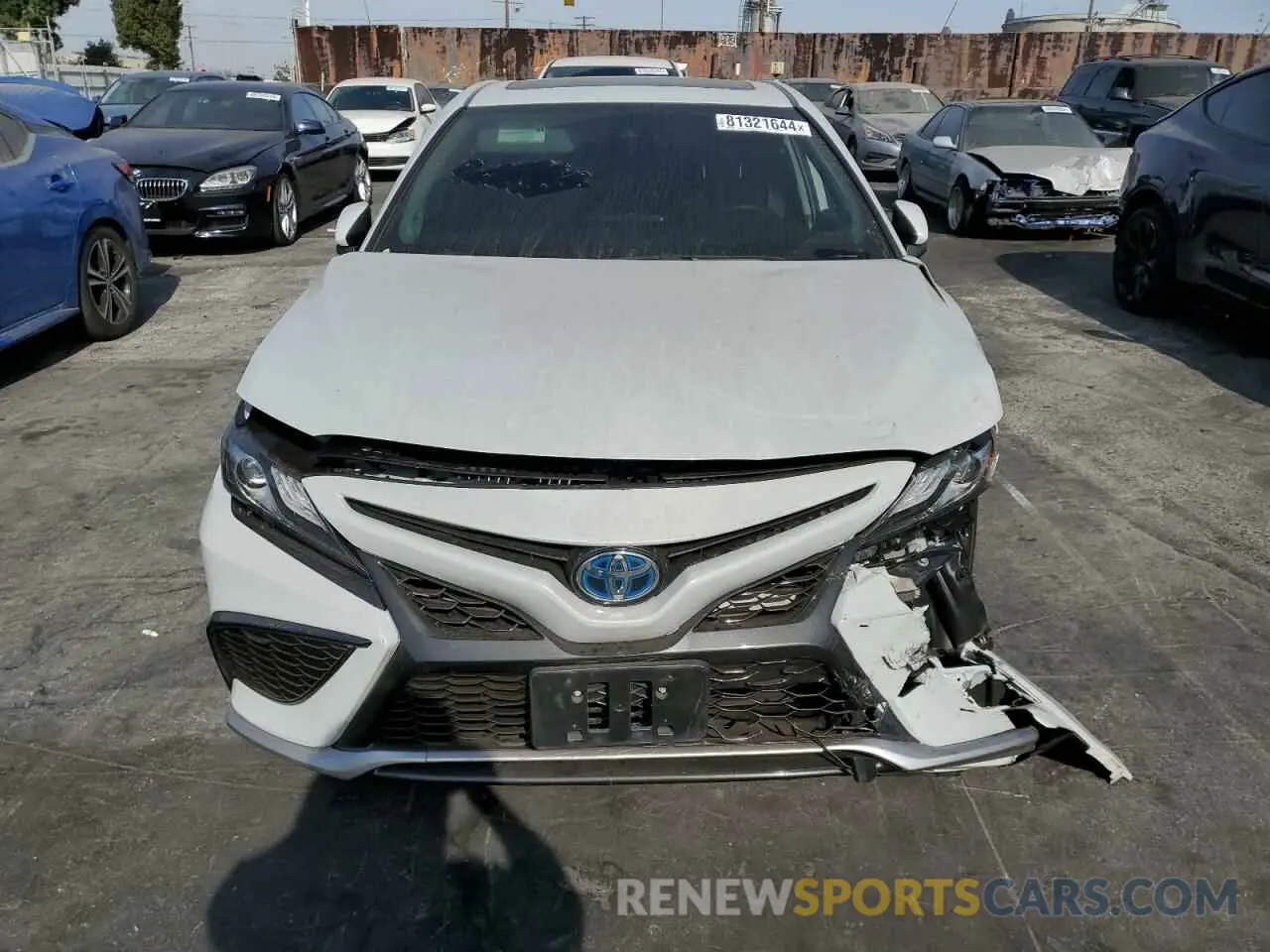 5 fotografías del automóvil dañado 4T1K31AK1NU035678 TOYOTA CAMRY 2022