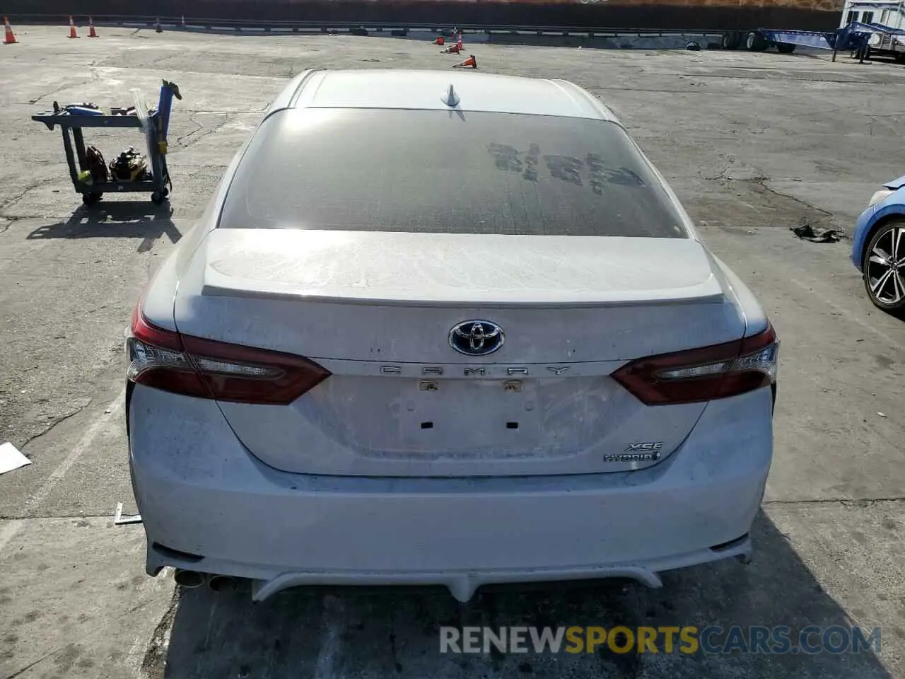 6 fotografías del automóvil dañado 4T1K31AK1NU035678 TOYOTA CAMRY 2022