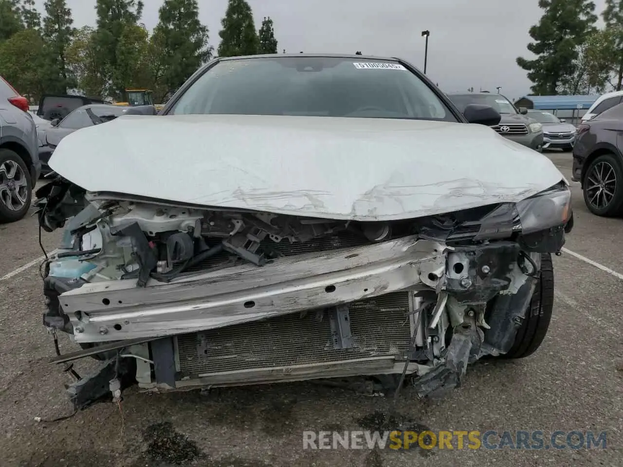 5 fotografías del automóvil dañado 4T1K31AK1NU039438 TOYOTA CAMRY 2022