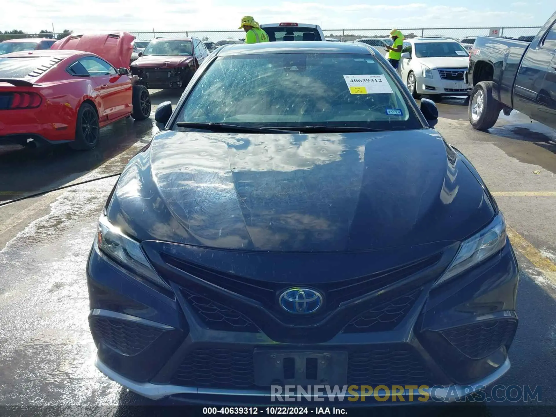 12 fotografías del automóvil dañado 4T1K31AK1NU578366 TOYOTA CAMRY 2022