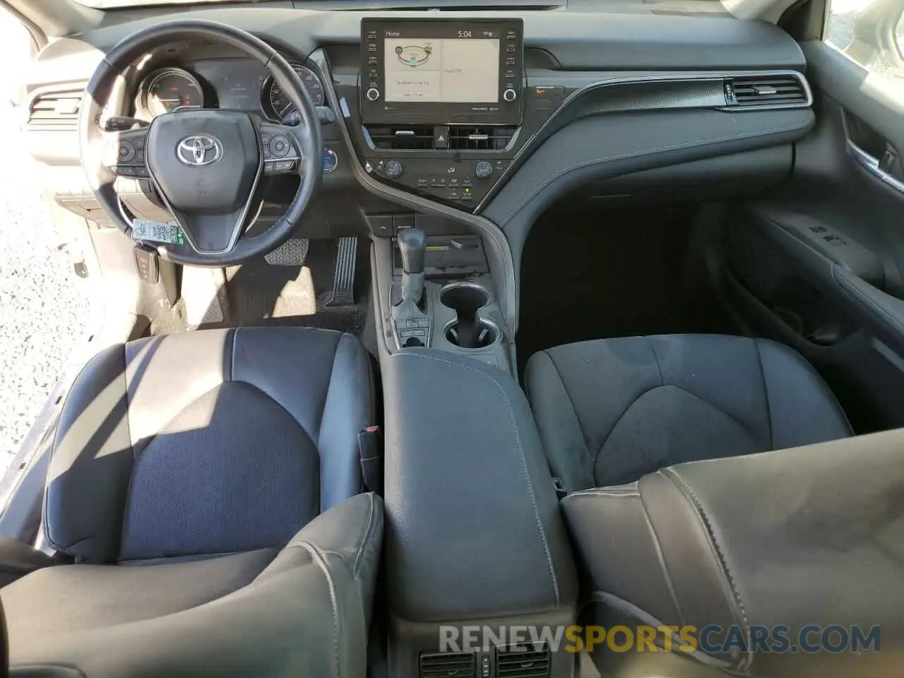 8 fotografías del automóvil dañado 4T1K31AK3NU578711 TOYOTA CAMRY 2022